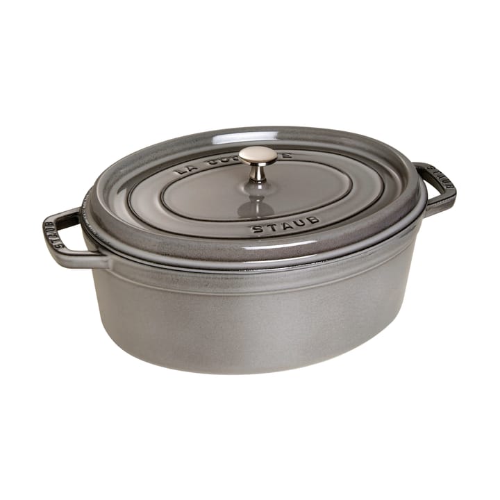 Staub La Cocotte ovaali pata valurauta 6,7 L - Grafiitinharmaa - STAUB