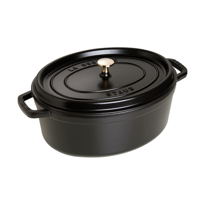Staub La Cocotte ovaali pata valurauta 6,7 L - Musta - STAUB
