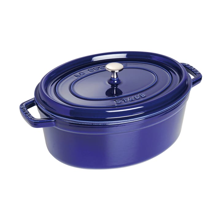 Staub La Cocotte ovaali pata valurauta 6,7 L - Tummansininen - STAUB