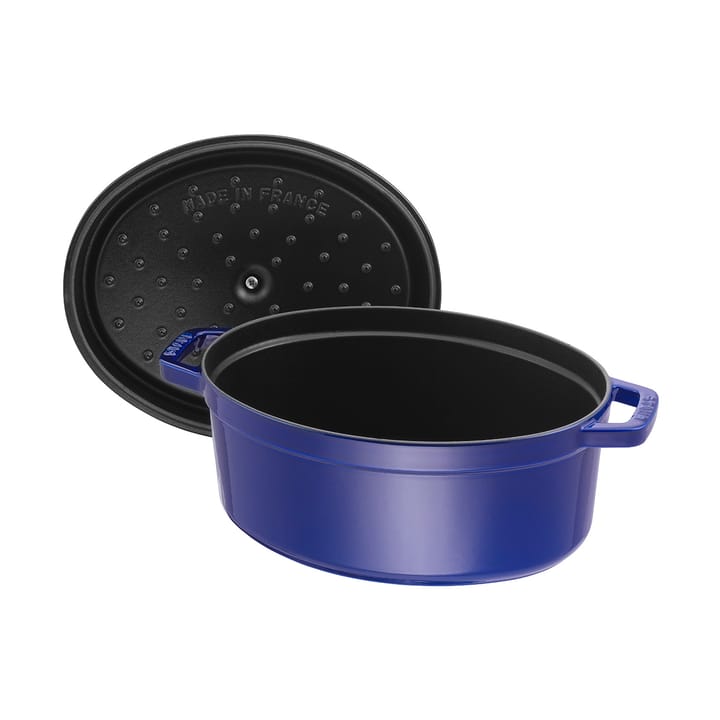 Staub La Cocotte ovaali pata valurauta 6,7 L, Tummansininen STAUB