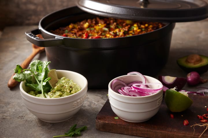 Staub La Cocotte ovaali pata valurauta 8 L, Musta STAUB