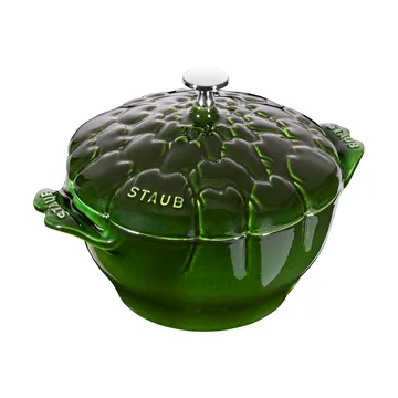 Staub La Cocotte pata artisokka 3 l - Basilikanvihreä - STAUB