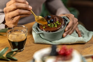 Staub La Cocotte pyöreä pata valurauta 0,25 L - Eukalyptus puu - STAUB