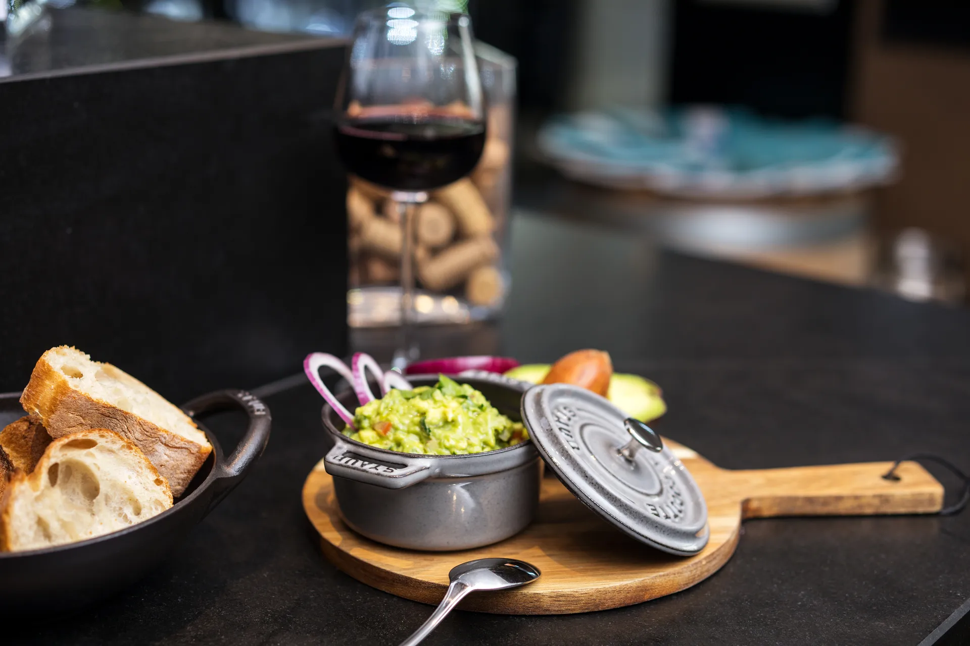 Staub La Cocotte pyöreä pata valurauta 0,25 L, Grafiitinharmaa STAUB