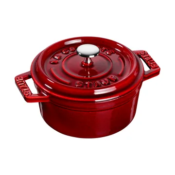 Staub La Cocotte pyöreä pata valurauta 0,25 L - Grenadiininpunainen - STAUB