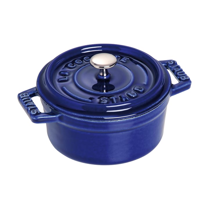 Staub La Cocotte pyöreä pata valurauta 0,25 L - Tummansininen - STAUB