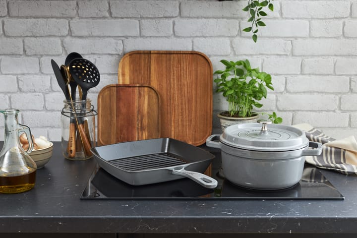Staub La Cocotte pyöreä pata valurauta 1,7 L, Grafiitinharmaa STAUB