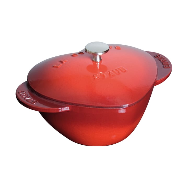 Staub La Cocotte sydänkattila 1,75 L - Punainen - STAUB