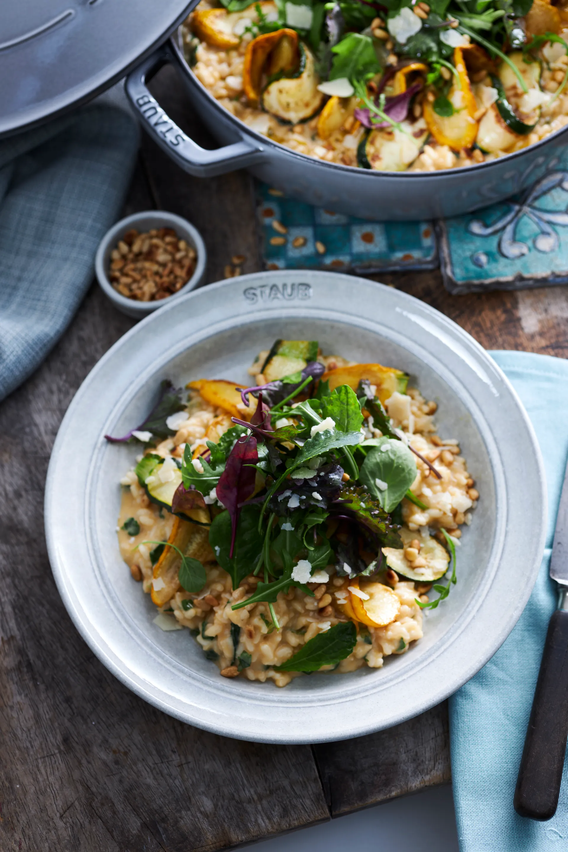 Staub New White Truffle syvä lautanen, Ø22 cm STAUB