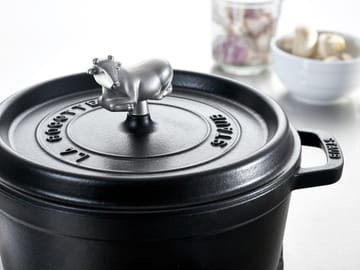 Staub nuppi metallista - Lehmä - STAUB