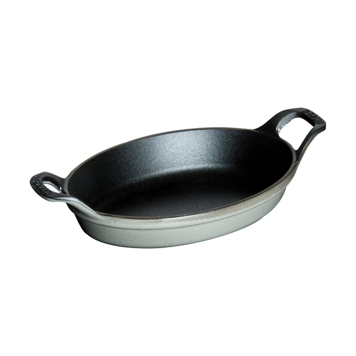Staub ovaali uunivuoka valurauta 15 cm - Grafiitinharmaa - STAUB