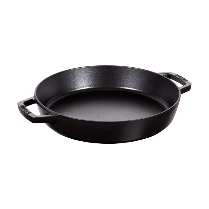 Staub paellapannu valurauta 2 kahvaa Ø34 cm. - Musta - STAUB