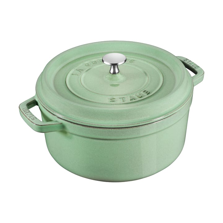 Staub pyöreä pata valurautaa, 3,8 l - Salvia - STAUB