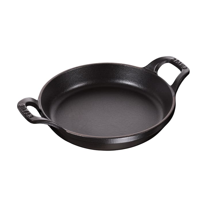 Staub pyöreä uunivuoka valurauta Ø12 cm - Musta - STAUB