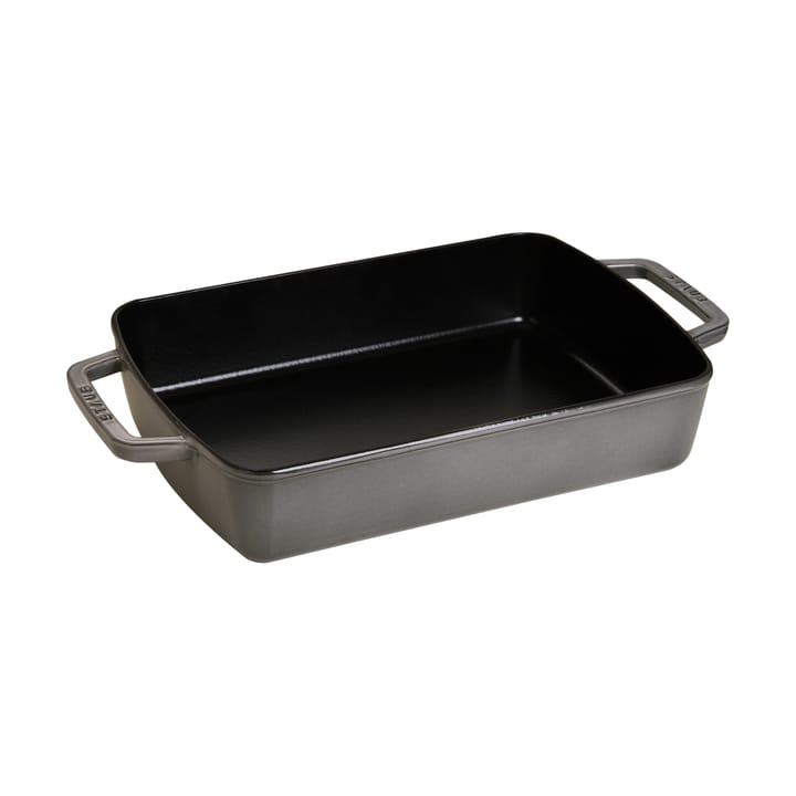Staub Specialities uunivuoka 30x20 cm - Grafiitinharmaa - STAUB