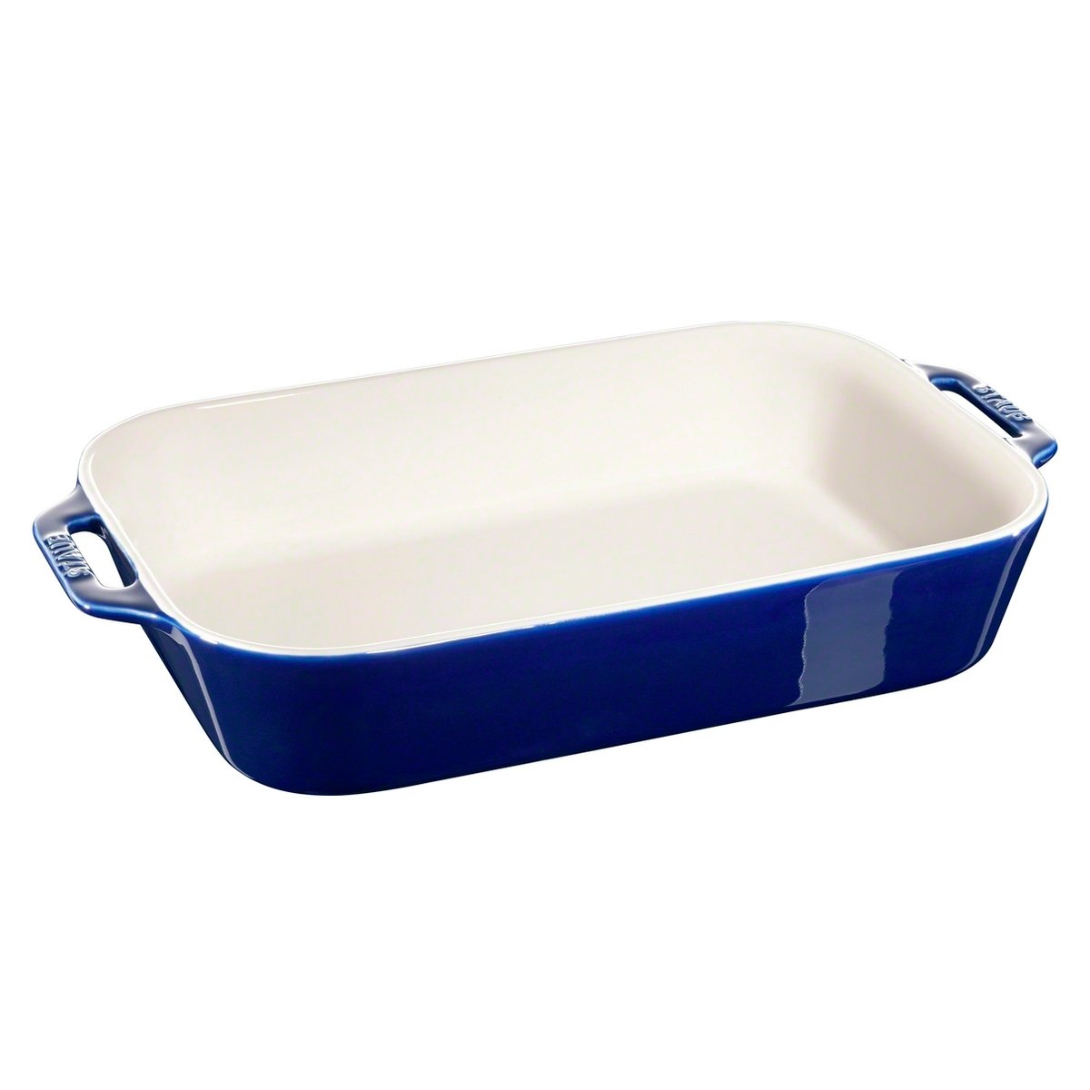 Staub suorakulmainen uunivuoka 34 cm x 24 cm sininen