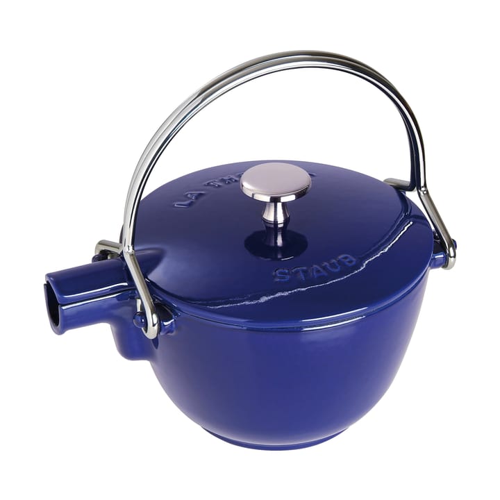 Staub teekannu valurauta pyöreä 1,15 L - Tummansininen - STAUB