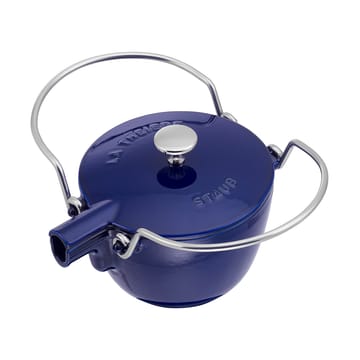 Staub teekannu valurauta pyöreä 1,15 L - Tummansininen - STAUB