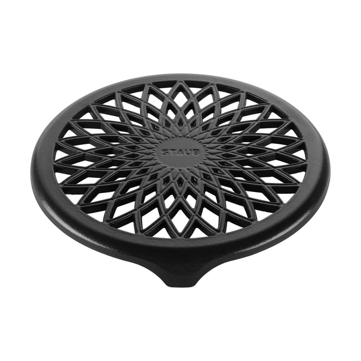 Staub Twister pannunalunen 18,5x19 cm - Musta - STAUB