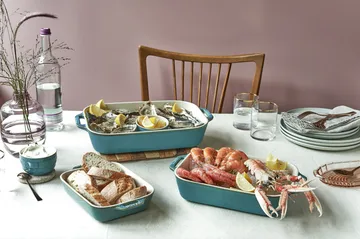 Staub uunivuoka 3 osaa - Antiikki turkoosi - STAUB