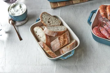 Staub uunivuoka 3 osaa - Antiikki turkoosi - STAUB