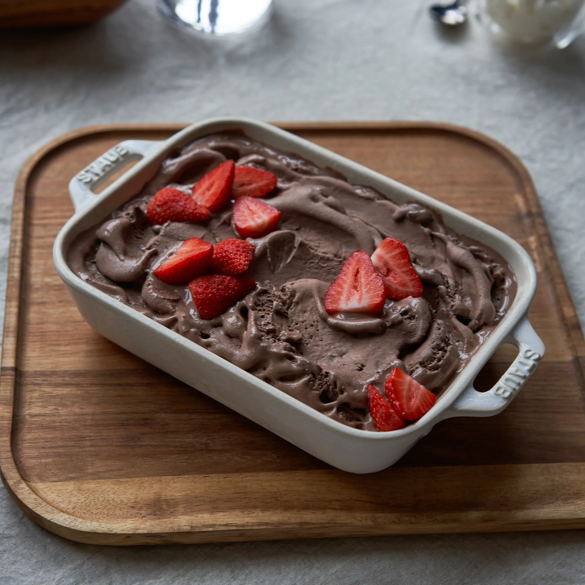 Staub uunivuoka 3 osaa, Ivory white STAUB