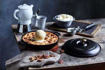 Staub uunivuoka valurauta kannella pyöreä Ø20 cm - Musta - STAUB