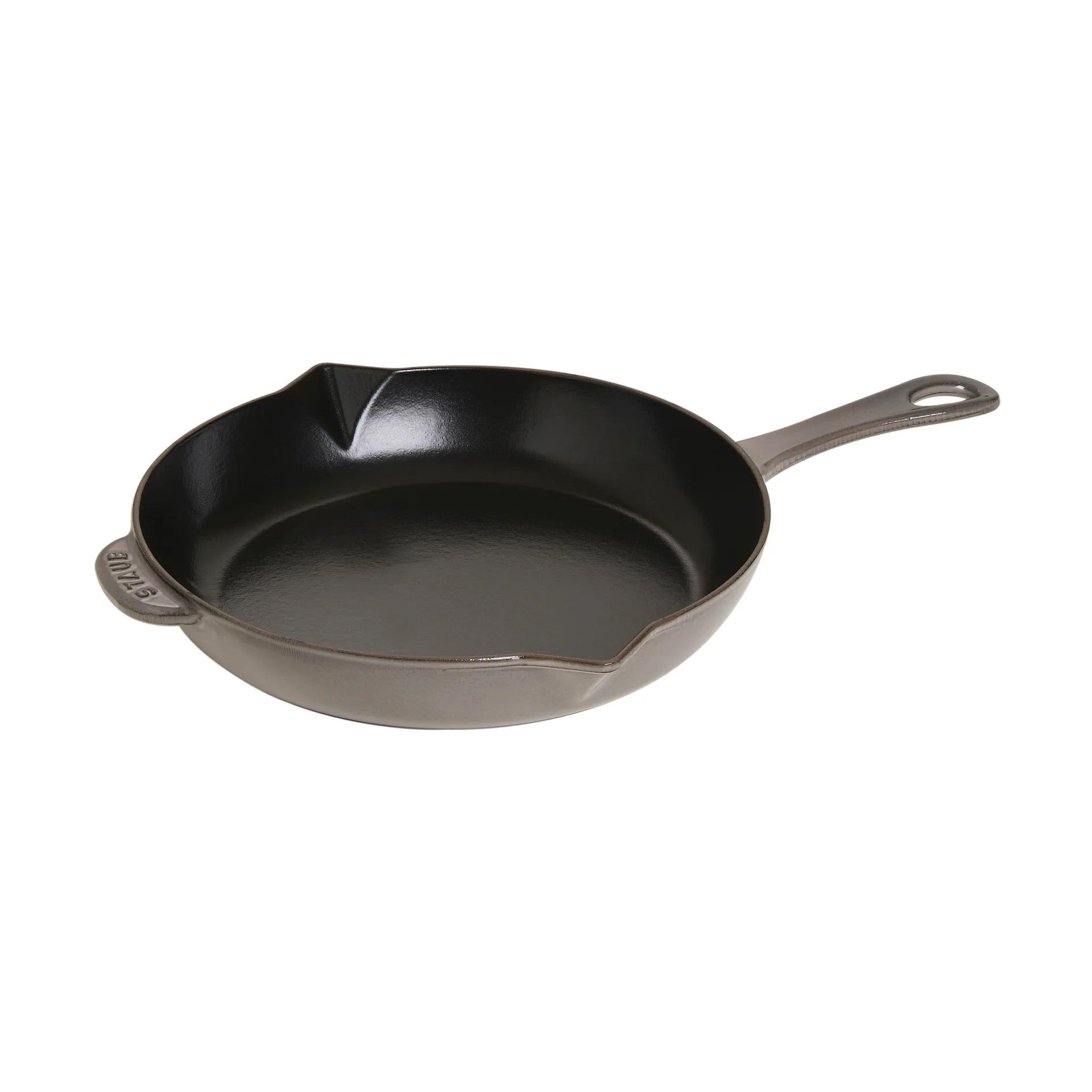 Staub valurautapannu kaatonokalla Ø26 cm, Grafiitinharmaa STAUB