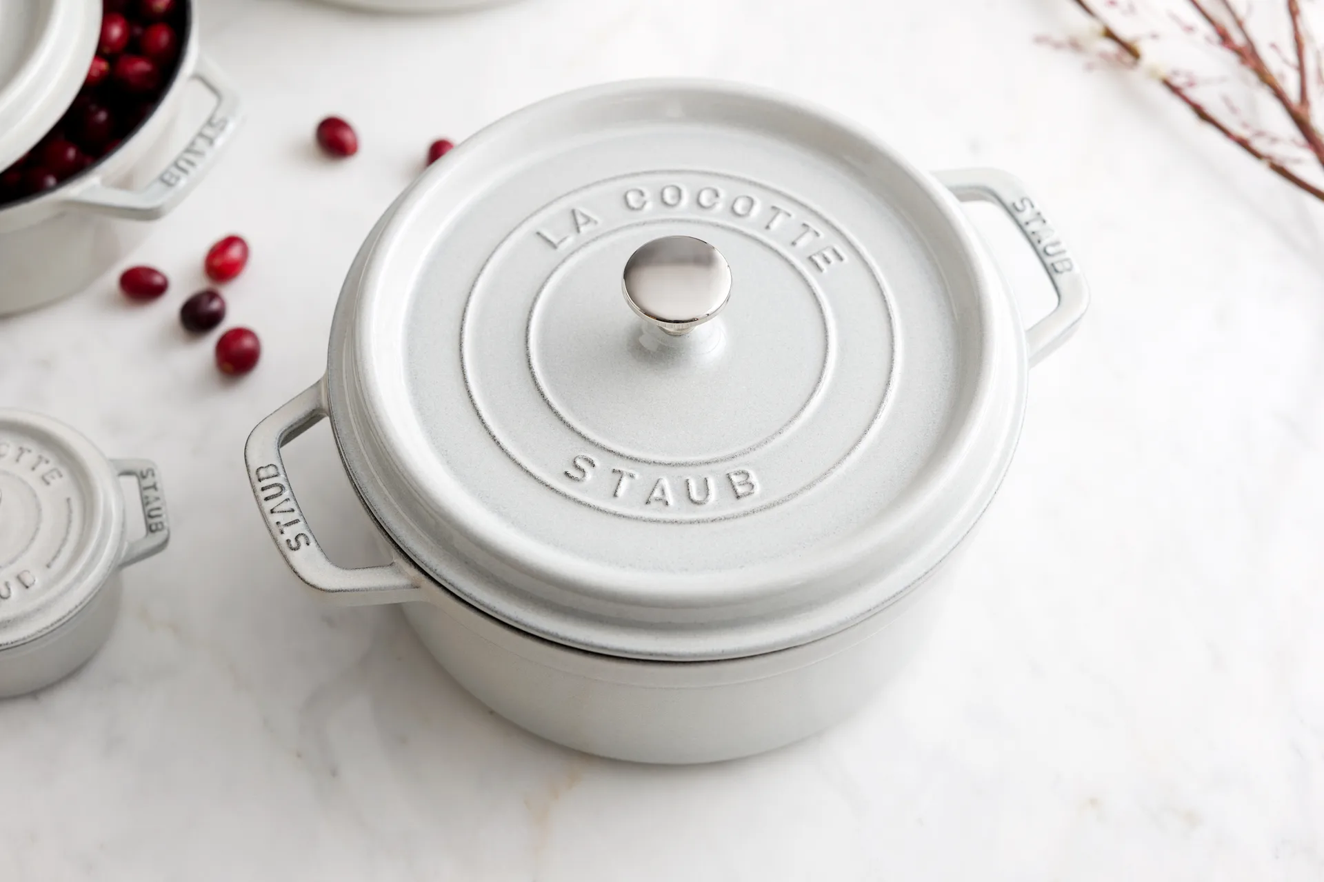 Staub White Truffle -pata, 5,2 l STAUB