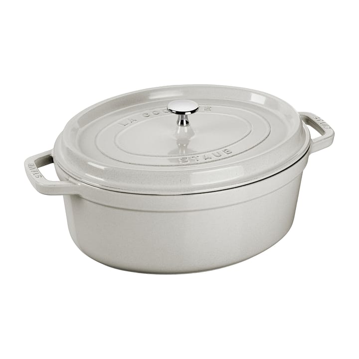 Staub White Truffle -pata, ovaali - 3,2 l - STAUB