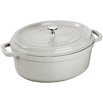 Staub White Truffle -pata, ovaali - 8 l - STAUB