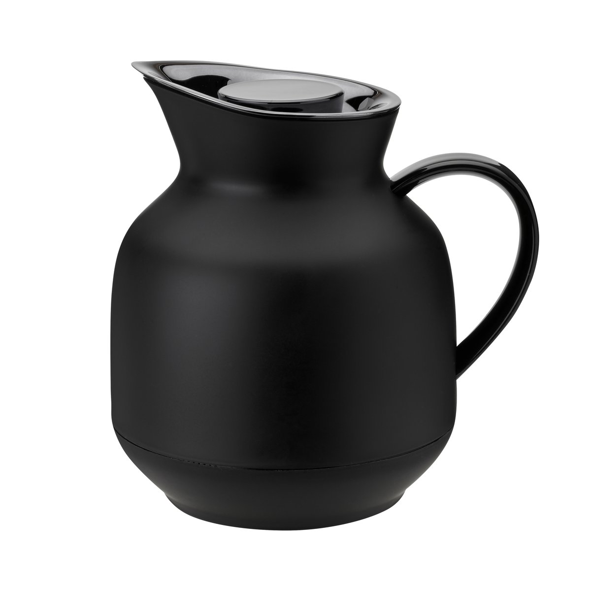 Stelton Amphora termoskannu teelle 1 l Soft black | Skandinaavinen Sisustus | Termoskannut & Termospullot | Musta