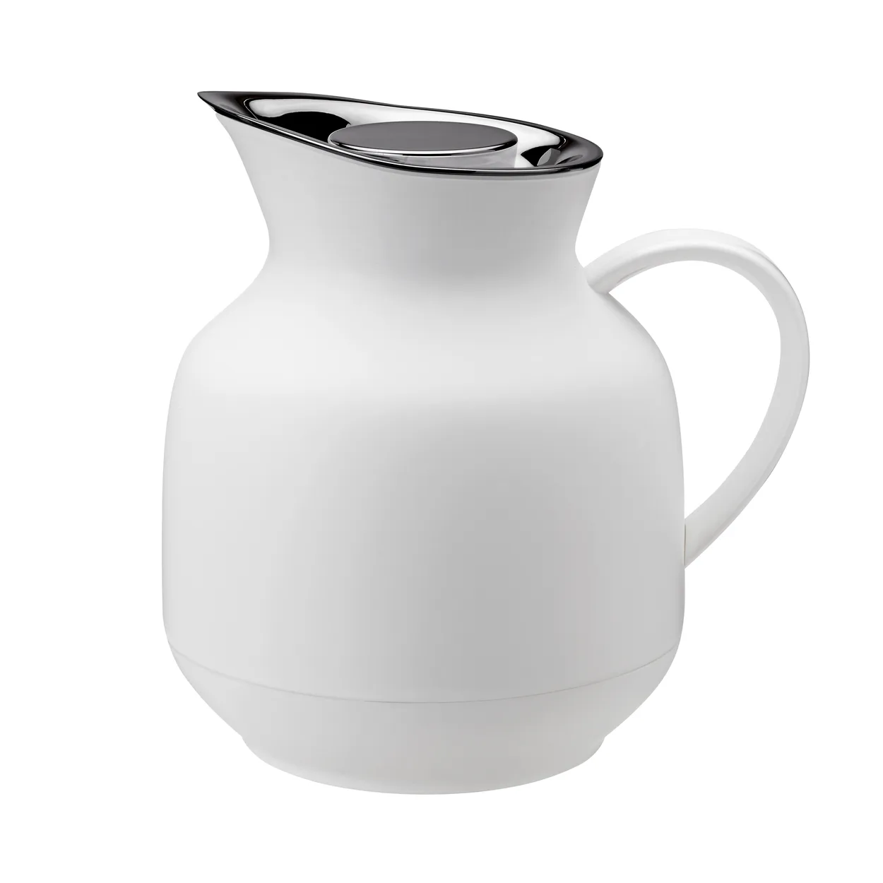 Stelton Amphora termoskannu teelle 1 l Soft white | Skandinaavinen Sisustus | Termoskannut & Termospullot | Valkoinen