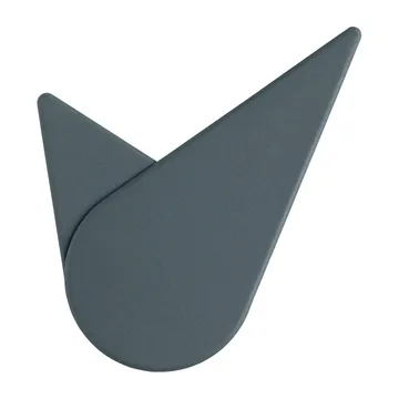 Birdie seinäkello 19,5 cm - Dark grey - Stelton
