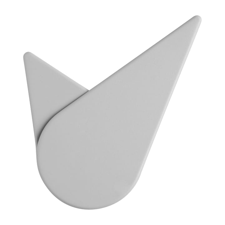 Birdie seinäkello 19,5 cm - Light grey - Stelton