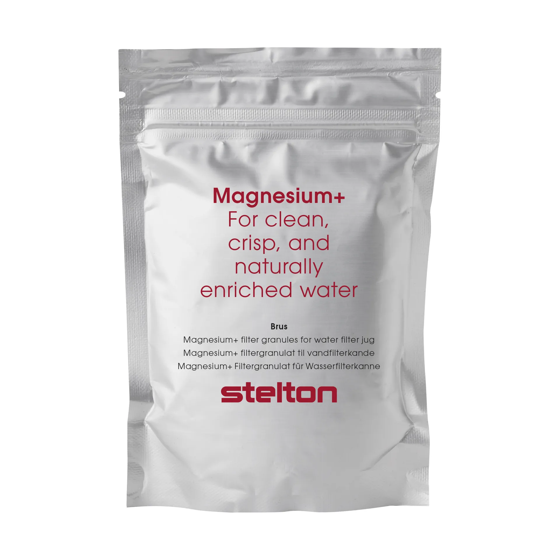 Brus Magnesium+ suodaterake vettä varten filterille, Musta, valkoinen, 3 kpl Stelton