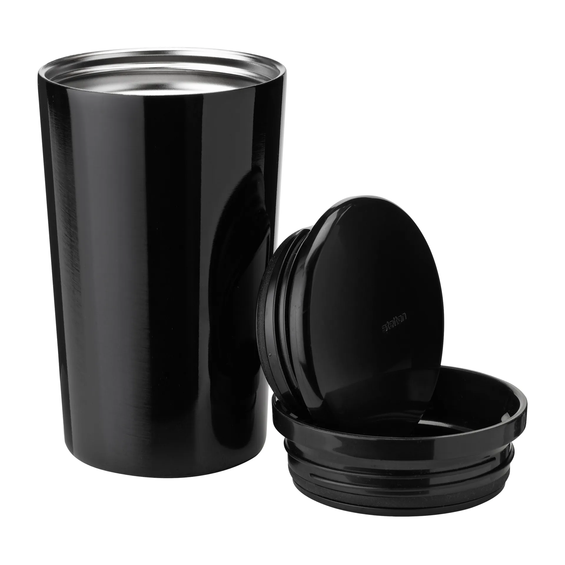 Carrie termosmuki 0,4 L, Black Stelton