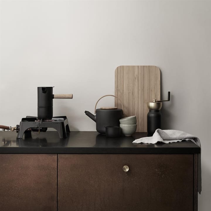 Collar kahvimylly, musta-messinki Stelton
