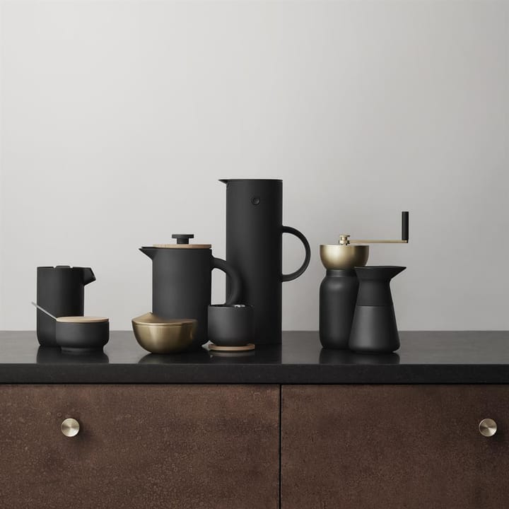 Collar kahvimylly, musta-messinki Stelton