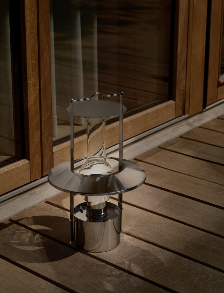 EM kannettava laivalamppu 43 cm., Teräs Stelton