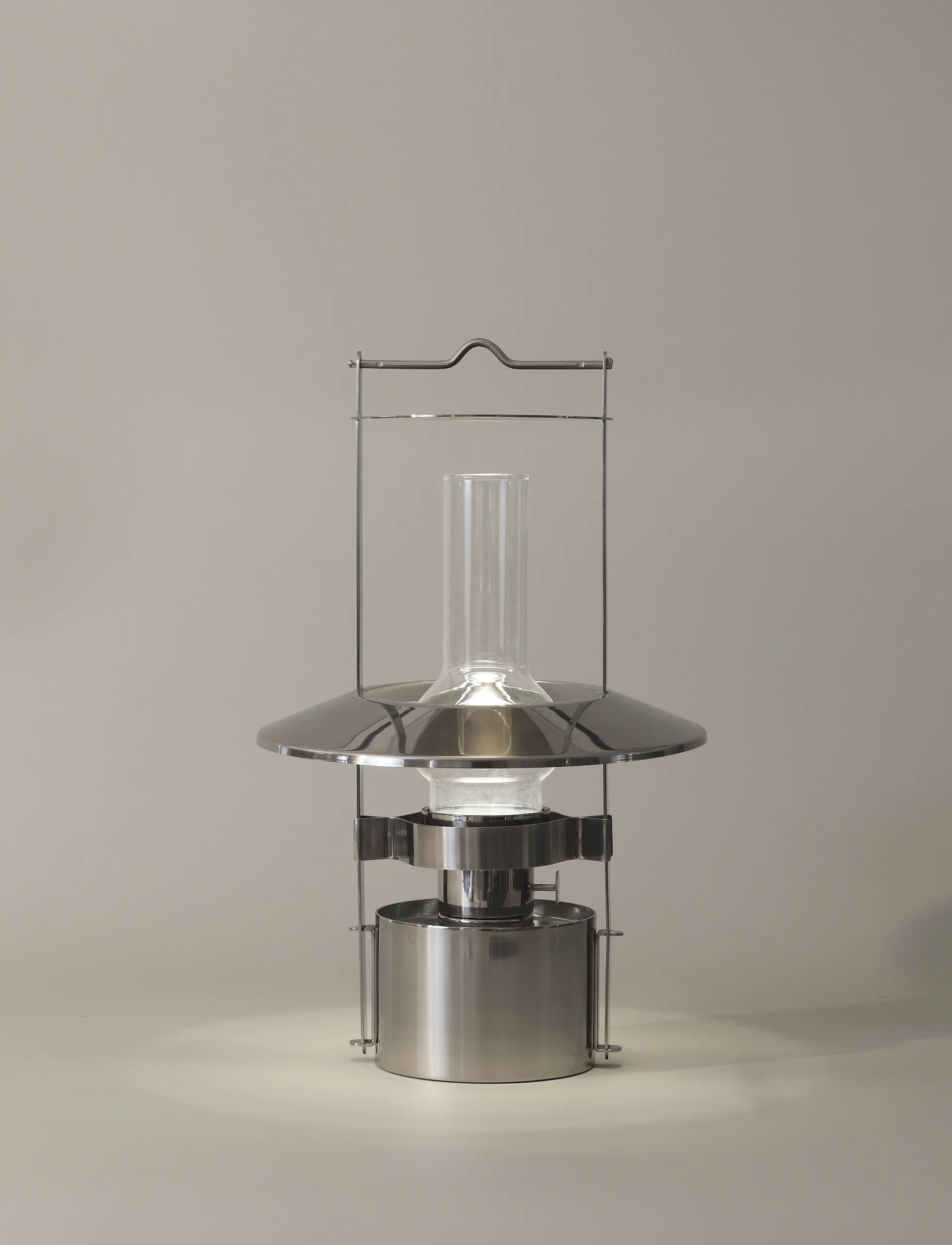 EM kannettava laivalamppu 43 cm., Teräs Stelton