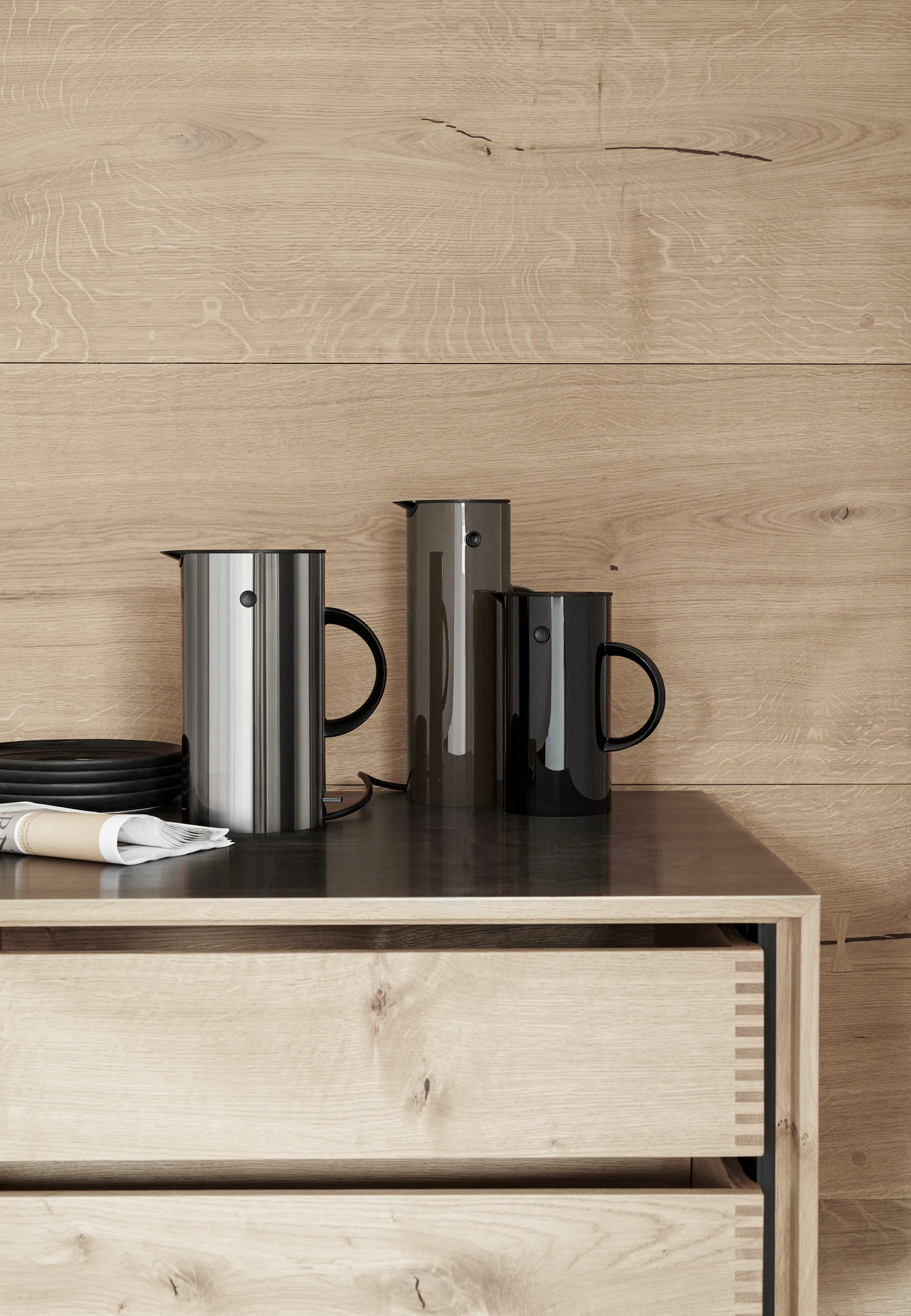EM77 vedenkeitin 1,5 l, Teräs Stelton