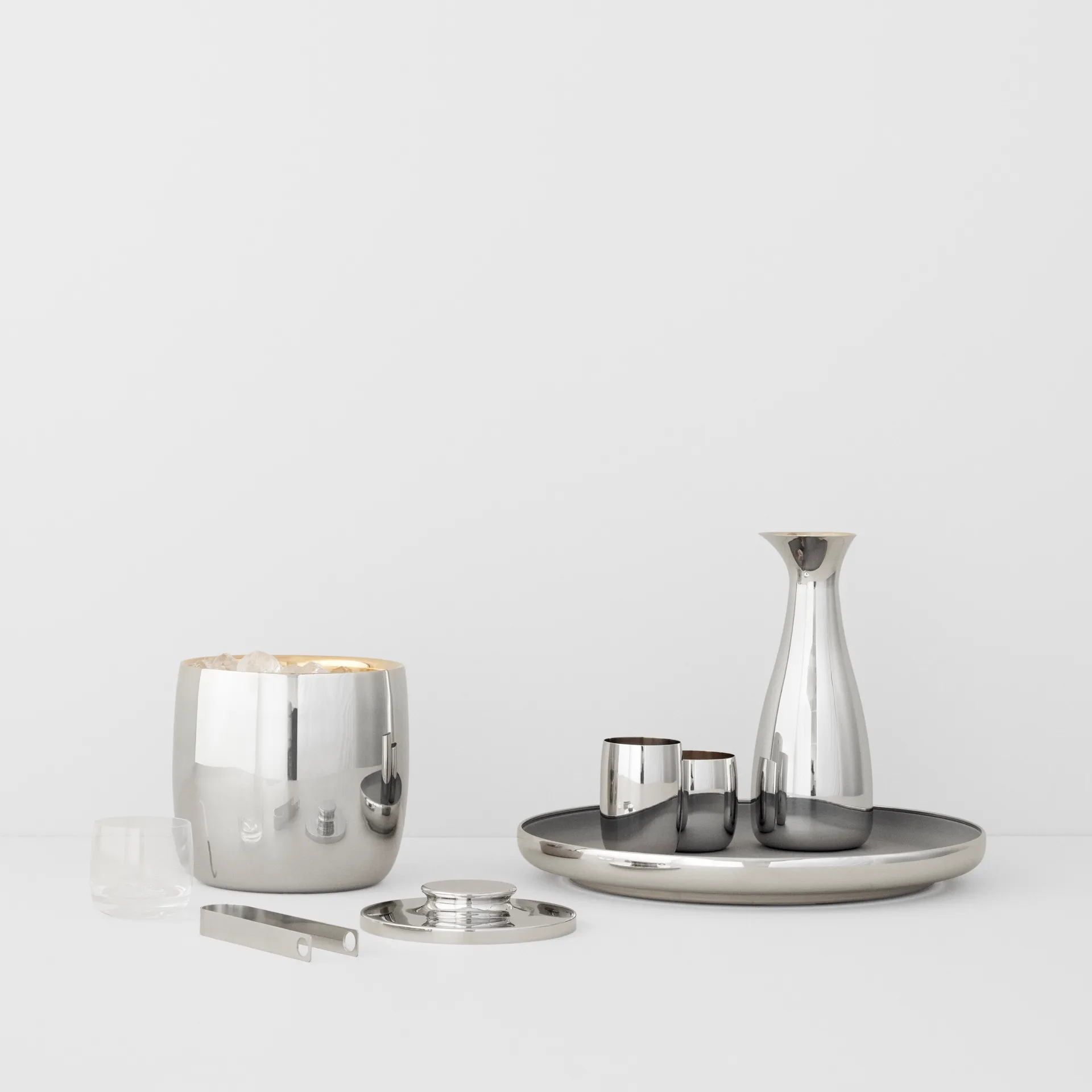 Foster tarjotin, Ø 40 cm, Ruostumaton teräs Stelton