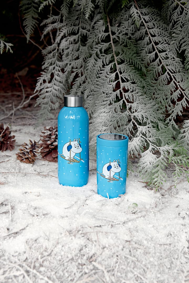 Keep Cool Moomin termospullo 0,6 l, Moomin skiing Stelton