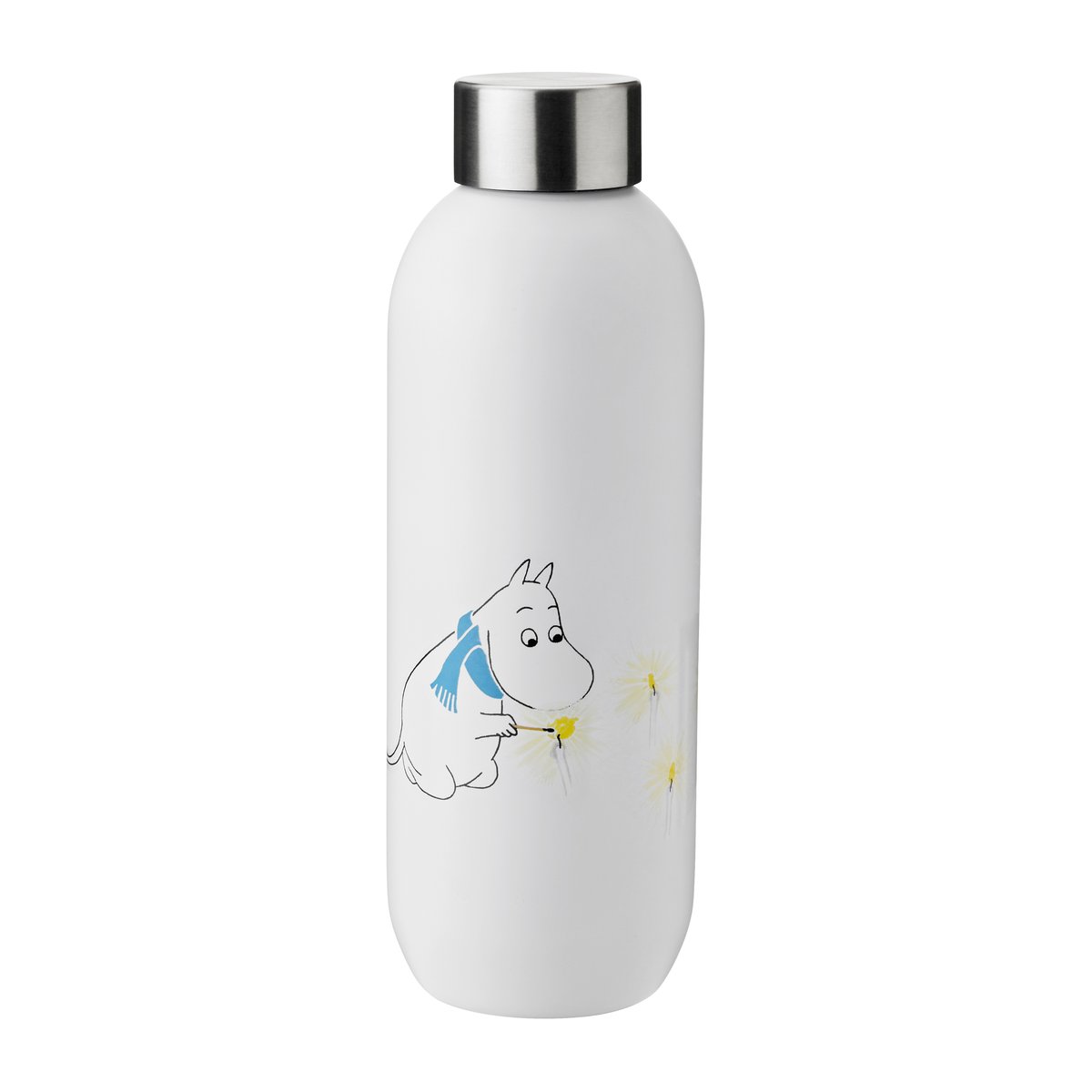 Stelton Keep Cool Mumin pullo 0,75 l Frost | Skandinaavinen Sisustus | Juomapullot | Sininen