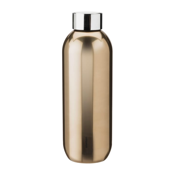 Keep Cool -termospullo 0,6 l - Dark gold - Stelton