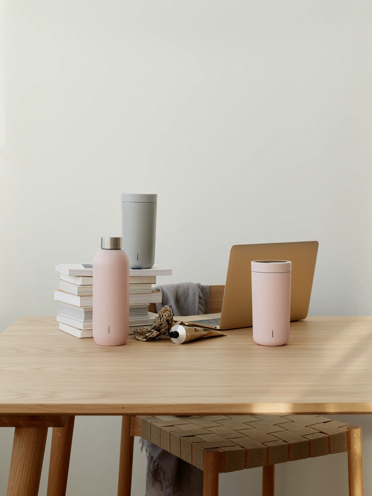 Keep Cool -termospullo 0,6 l, Soft rose Stelton
