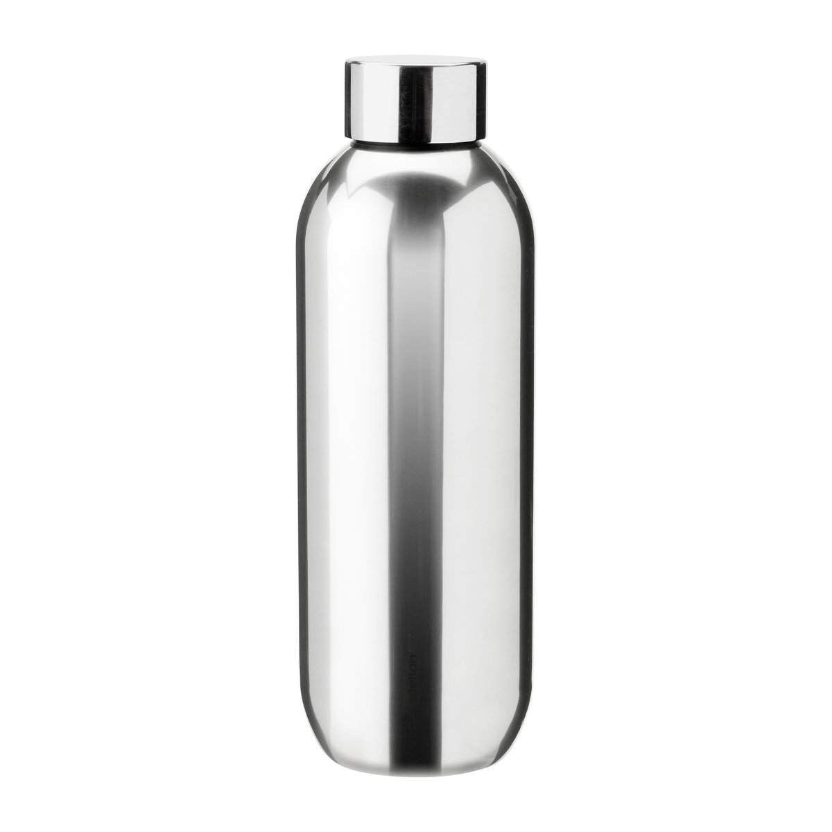 Stelton Keep Cool -termospullo 0,6 l Steel | Skandinaavinen Sisustus | Termoskannut & Termospullot | Hopeanvärinen
