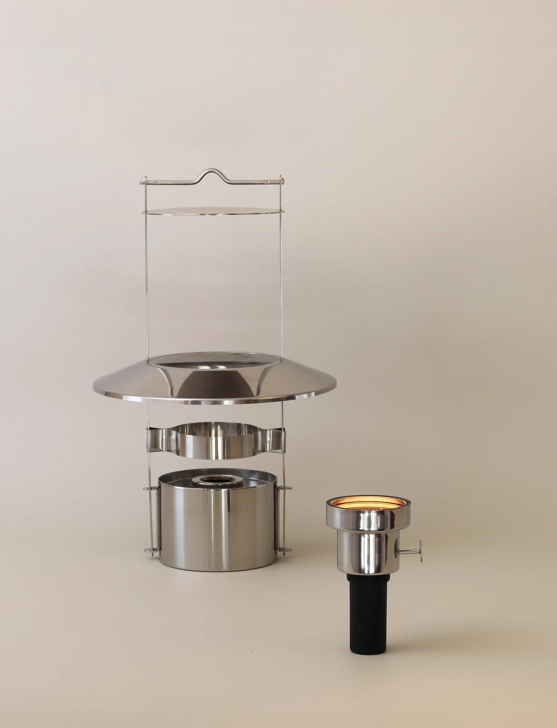 LED-lamppu EM portabel skeppslampa varten., Teräs Stelton