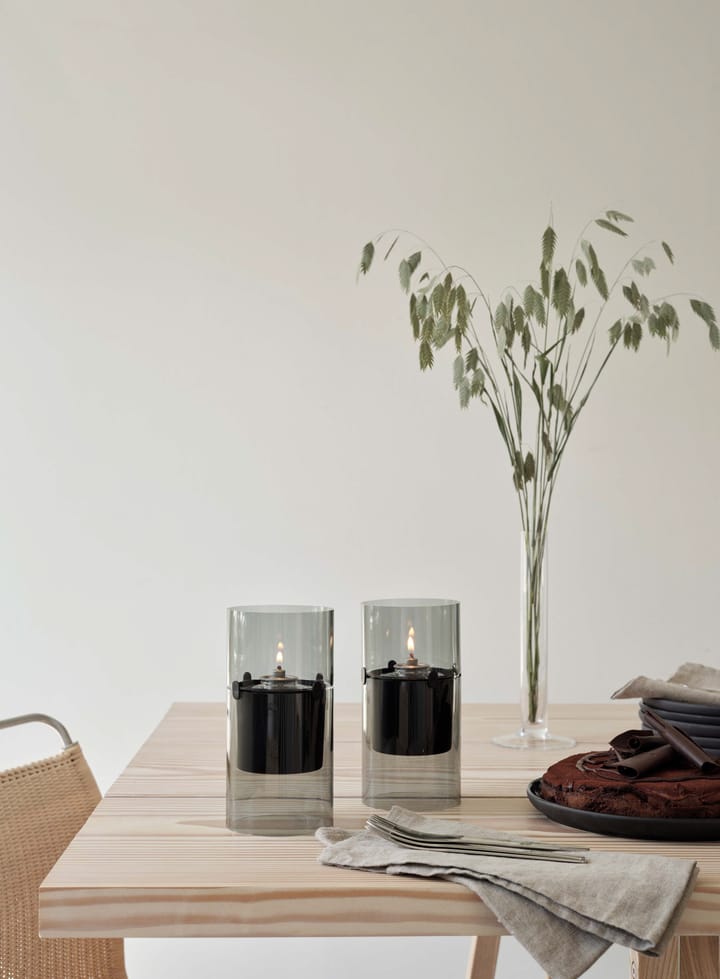 Lucie öljylamppu 17,5 cm, Smoke Stelton